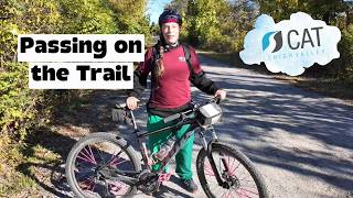 Beautiful Navigating THE LINK Trail Network: Passing Someone on the Trail Garden Guide