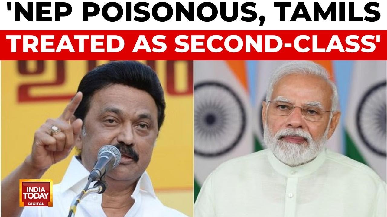 Tamil Nadu vs Centre: Stalin Calls NEP 'Poisonous', Accuses BJP Of ...