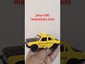 Metal taxi scale 1/36 toy car