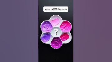 🟣+🔴+🩷- Which color do you like? #shorts