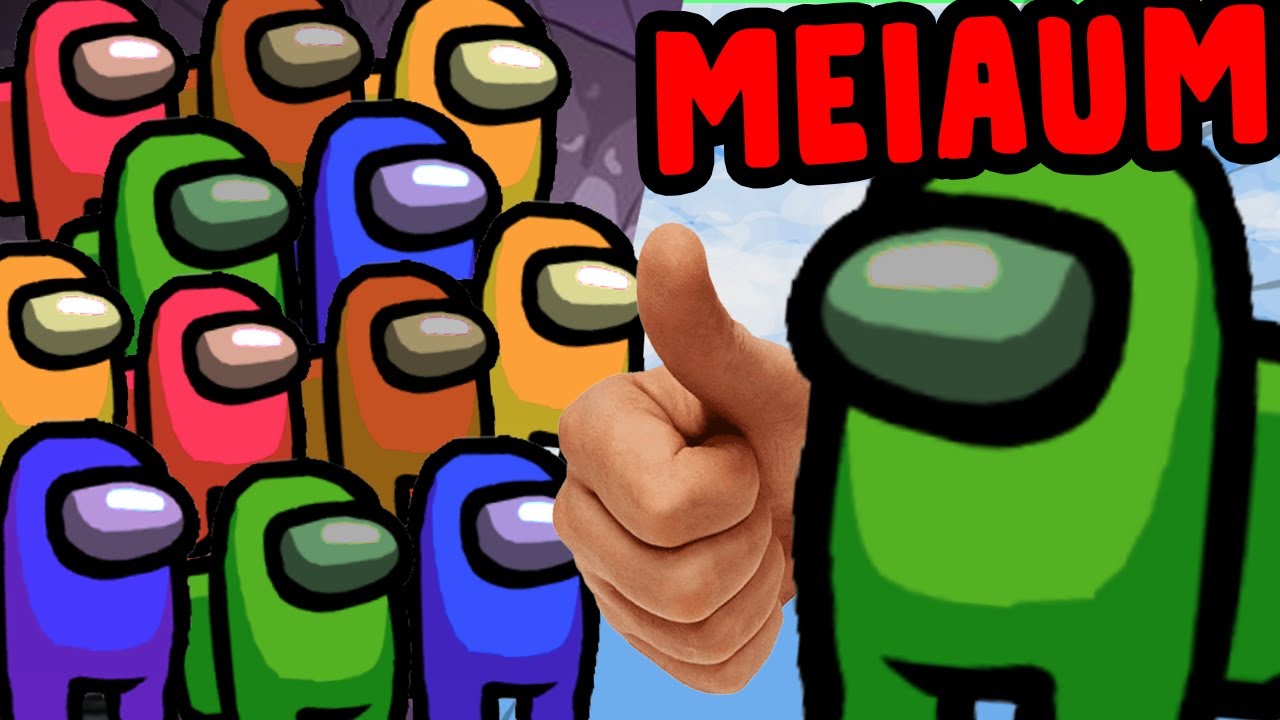 Meiaum sendo totalmente acusado por ser o impostor pela primeira vez