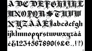 Create a font in  three minutes with Glyphtracer and FontForge