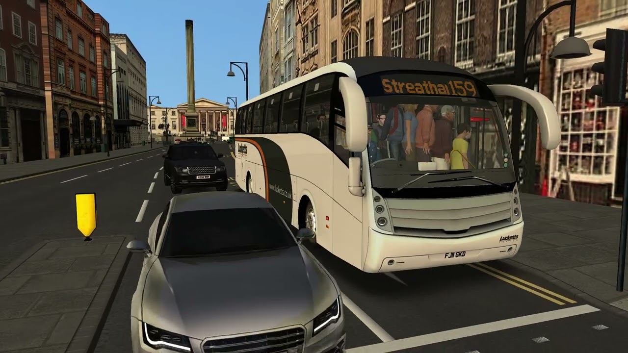 OMSI 2 || X159 to Streatham Station || Fictional || Caetano Levante || No Commentary || London