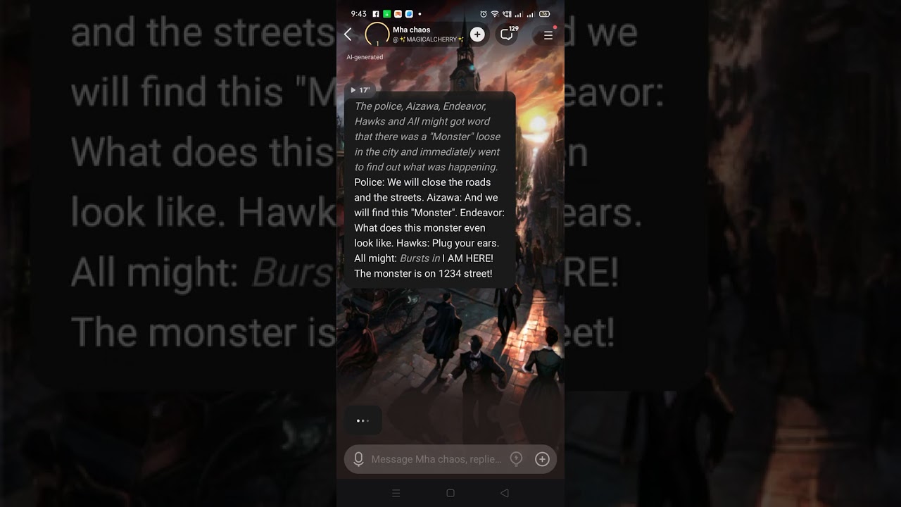 Playing talkie (first vid) 