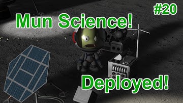 Kerbal Space Program! Episode 20, Deployable Science ON THE MUN! #kerbalspaceprogram #kerbals