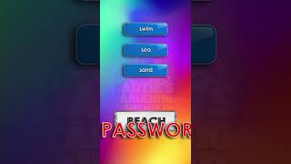 THE PASSWORD GAME | WORD PUZZLE