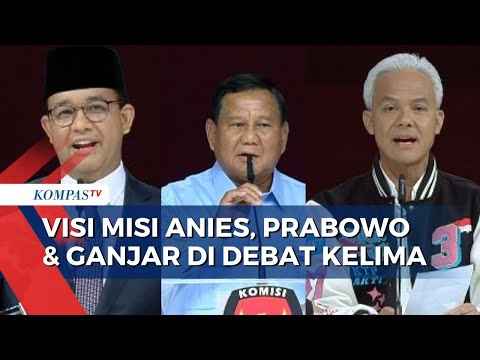 [FULL] Visi Misi Anies, Prabowo dan Ganjar Terkait Pendidikan, Kesehatan hingga Ketenagakerjaan