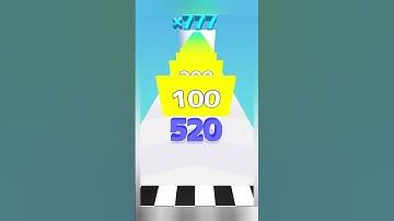 NUMBER STACK 3D RUN (Level Up Numbers) - Number Master Run Gameplay