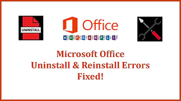 How do I completely Uninstall Microsoft Office?