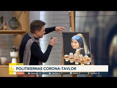 Politikernas corona-tavlor: ”Kallar