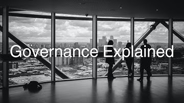 Governance Basics: What You Need to Know