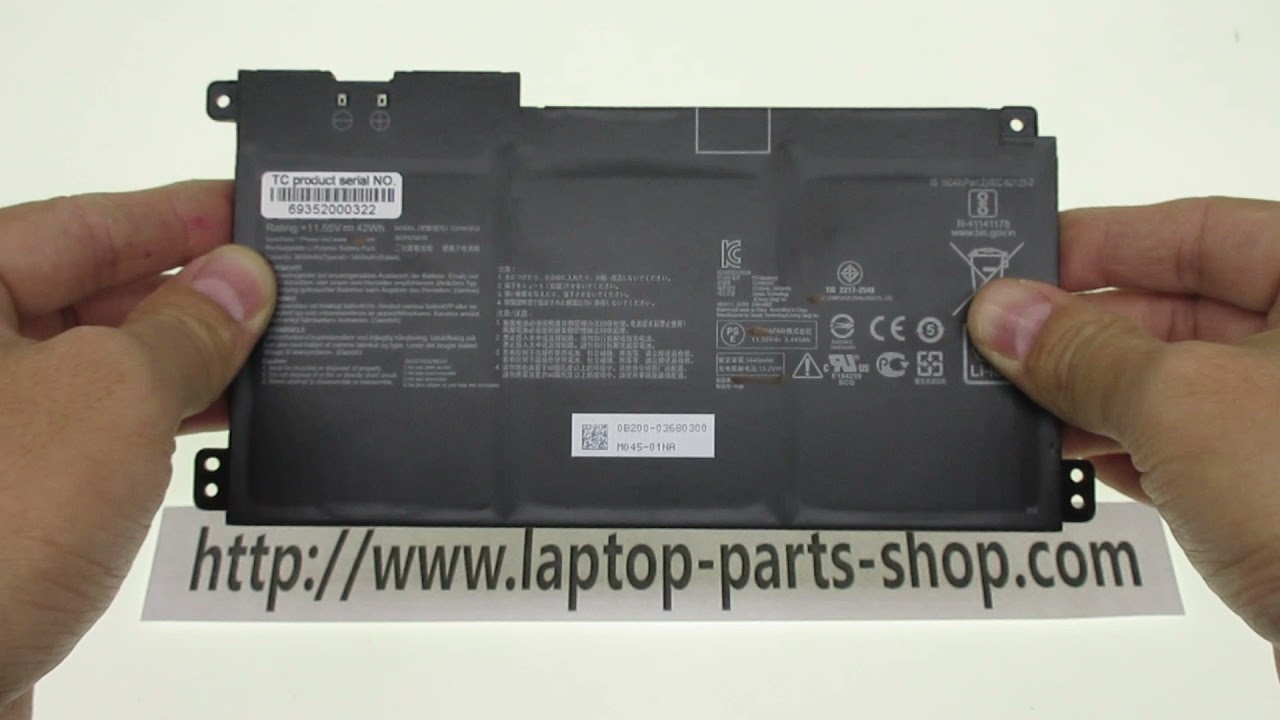 For Asus VivoBook 14 E410 E410MA-EK007TS E410KA L410MA-BV037TS B31N1912  Battery