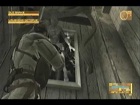 MGS4 boss fights Octopus (Extreme)