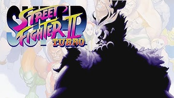 Super Street Fighter II Turbo arcade attract mode