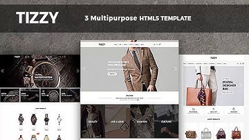 Tizzy - Responsive Multipurpose E-Commerce HTML5 Template | Themeforest Website Templates and Themes