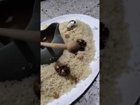 كسكس بالزبيب وزبد نتمنى تنال إعجابكم يا احبائي يا حبيباتي واحبائي عزاز وغاليين بزاف