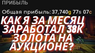 Cколько я заработал золота за месяц в TBC Classic? Годфарм на аукционе.