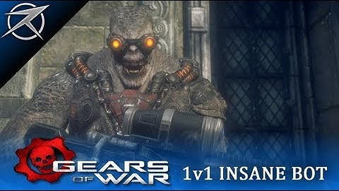 GEARS OF WAR 1V1 V.S. INSANE BOT!