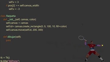 61.- Aprender programación para niños con Python. Mover la raqueta.