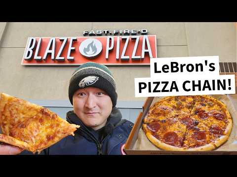 Trying Lebron's Pizza Chain! Is Blaze Pizza Any Good?