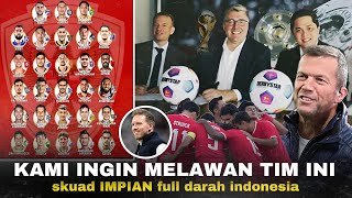 Kami Tunggu di Piala Dunia !! Keyakinan Jerman Melihat Progres Timnas Dengan Pemain Eropa nya