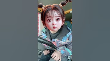 Videos of children turning into children with cute special effects #262