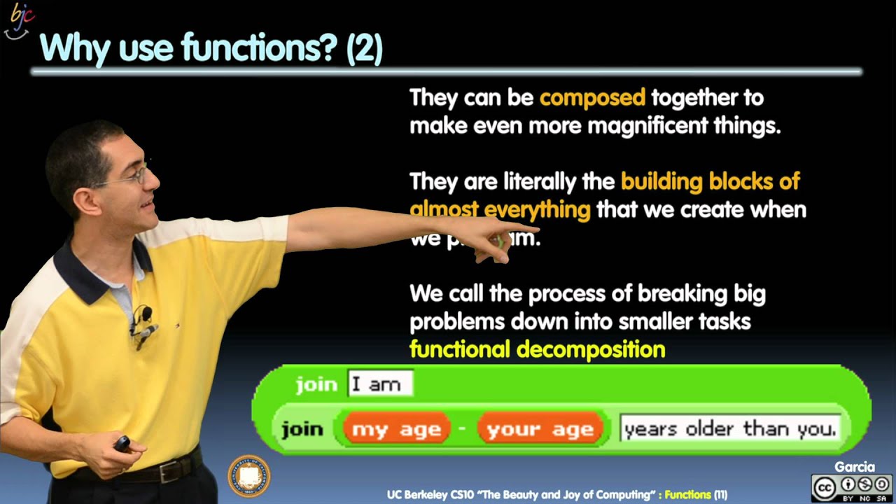 BJC Lecture 4: Functions [1080p HD]