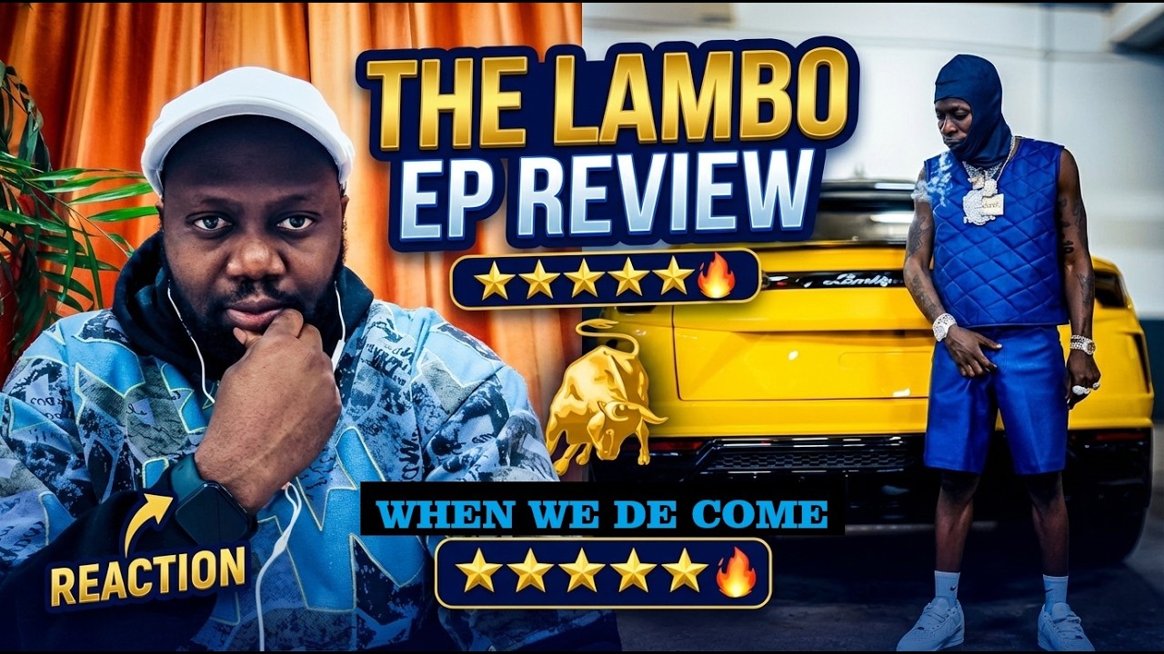 SHATTA WALE -WHEN WE DE COME{LAMBO EP}-AS NII REACTS