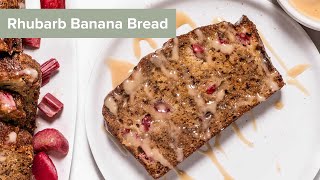 Rhubarb Banana Bread