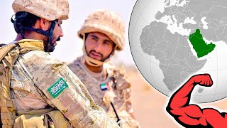 картинка: Чья армия на АРАВИЙСКОМ ПОЛУОСТРОВЕ самая сильная ?⭐ 7 сильнейших стран ! Саудовская Аравия или ОАЭ?