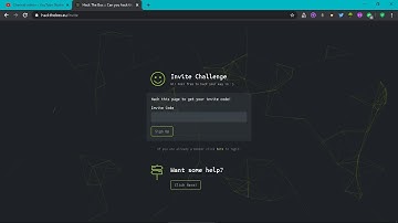 Hack The Box | Invite Code Challenge | #1