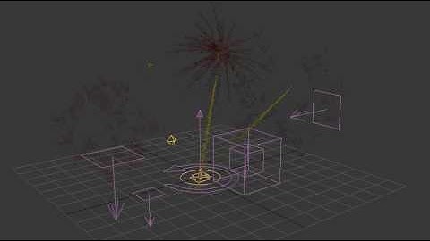 3ds max - Particle pflow (fireworks exploded )