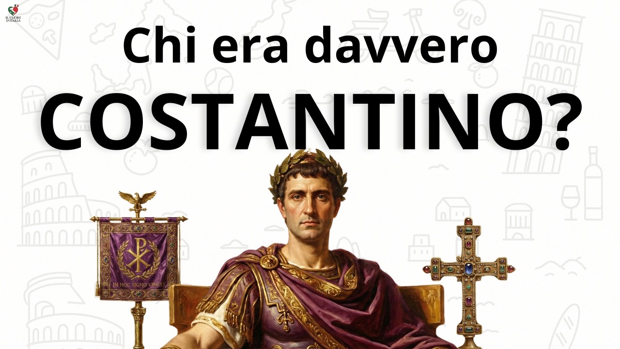 Costantino: Viaggio tra Grandi Battaglie, Fede e la Nascita di Costantinopoli 🏛️✝️| Italiano Facile