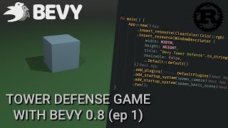 Bevy 0.8 Intro Tutorial - A Basic 3d Scene (Ep1) (Updated to 0.9 Check Description) screenshot 5