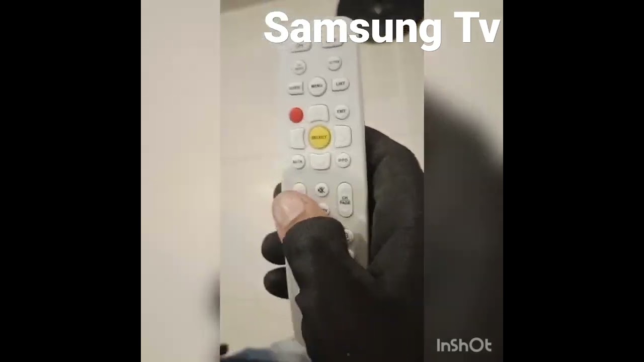 como configurar control Directv para Televisor Samsung