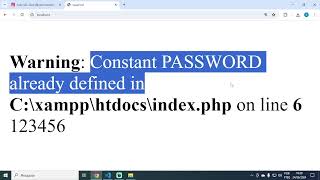 PHP Aula 16 Constantes