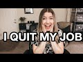 I QUIT MY JOB TO WORK FOR MYSELF! The Evolution Of My YouTube Channel & Business Journey