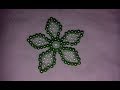 how to make a beaded flower - 2