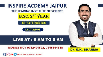B.Sc. 2nd year ll Electronics ll lecture-03