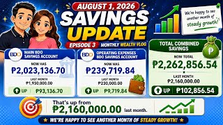 OFW Net Worth Update - August 2026 | Savings P2.26 Million