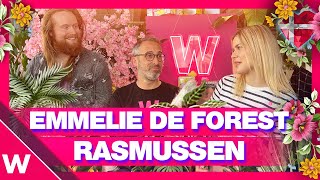 🇩🇰 Emmelie de Forest and Rasmussen (Eurovision 2013 Winner and Denmark 2018) INTERVIEW at LUSH