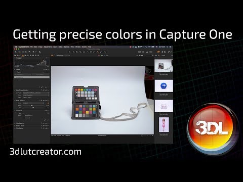 Getting precise colors in Capture One