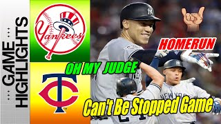 New York Yankees vs Minnesota Twins [Highlights] (05/14/2024) Home Run RBI Double from Aaron Judge 🔥