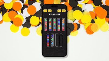 Ball Sort Puzzle Levels 1-10 + 2 Special Levels! 🎨 Fun & Satisfying Mobile Gameplay