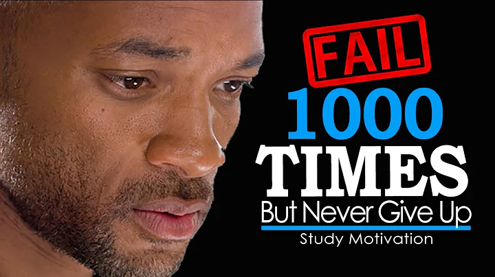 FAIL YOUR WAY TO SUCCESS - Motivational Video on Never Giving Up