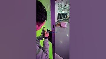 This is a flexible module with elasticity. #ledvideowall#ledscreenfactory #leddisplay #eagerled