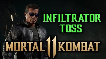 Terminator Gameplay Using Infiltrator Toss | Kombat League | Mortal Kombat 11
