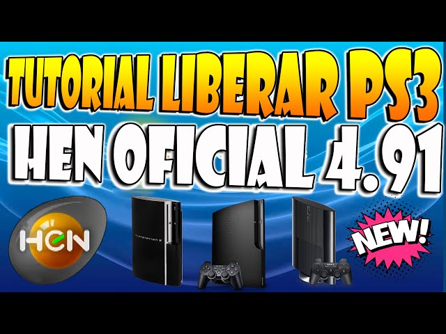 Tutorial LIBERAR Ps3 4.91 - Ps3 HEN Oficial - Cualquier MODELO de PS3 del MUNDO - SÚPER FÁCIL class=