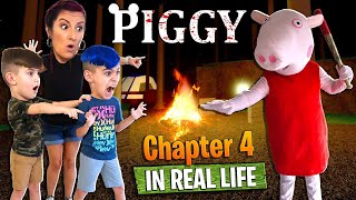 ROBLOX PIGGY In Real Life CHAPTER 4 FINAL STATION FUNhouse Family