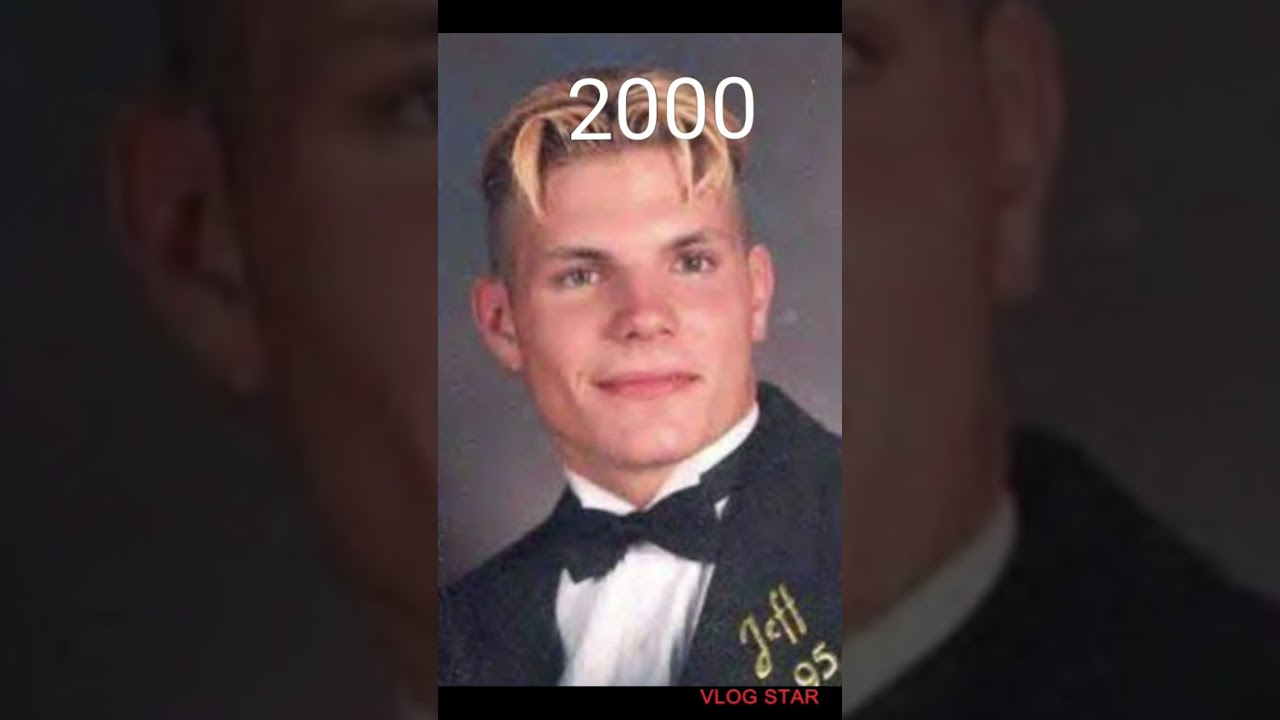 Jeff hardy over the years 1980-2023 evolution 